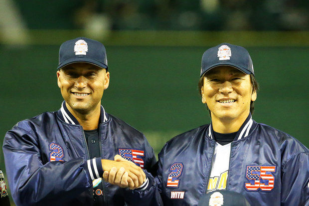 Hideki Matsui's retirement was, not surprisingly, big news in Japan 